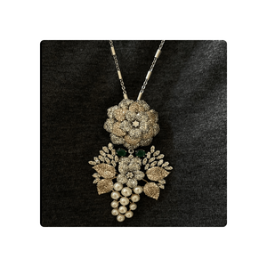 Conjunto de pendientes colgantes de joyería de compromiso de boda tachonado con diamantes naturales hechos en diamantes de 8 quilates de joyería de moda de pureza Vs Si - Product Image 4