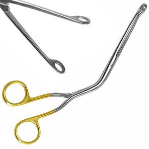 Pinces Magill à poignée dorée 8 pouces, qualité supérieure, pour enfants, ORL et professionnels médicaux, instruments médicaux de haute qualité pour voies respiratoires - Product Image 3