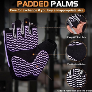 Guantes de Gimnasio Ajustables para Levantamiento de Pesas, Guantes Deportivos de Entrenamiento Cruzado para Hombre y Mujer, Venta al Por Mayor de Fábrica - Product Image 5