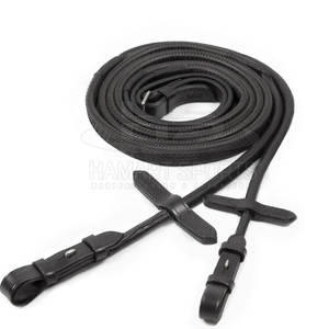 Rênes en caoutchouc pour cheval, rênes en cuir pour cheval, rênes en caoutchouc pour compétition, neuves, fabriquées au Pakistan, rênes en caoutchouc pour cheval 2026 - Product Image 5