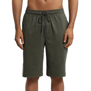Ensemble de pièces de short ample décontracté en coton personnalisé de haute qualité pour hommes - Product Image 5