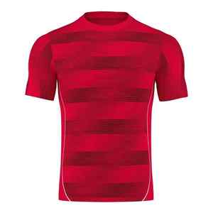 Maillot de football léger maillot de football personnalisé tissu de performance respirant prix d'usine gros haut d'entraînement en vrac - Product Image 5