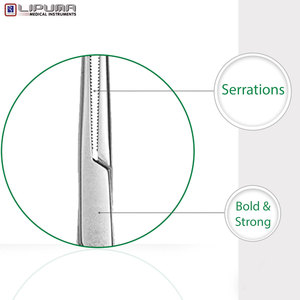 คีมหนีบเข็มสำหรับผ่าตัดทำจากสเตนเลสขนาด12นิ้ว - Product Image 5