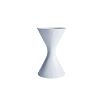 Pots et jardinières modernes et légers, décoratifs d'intérieur et d'extérieur, noirs, blancs, gris, grands Vases de sol, grand VASE de sol, fabriqué au Vietnam