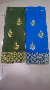 เสื้อผ้างานแต่งงานแบบ sudani toub น้ำหนักปานกลางเป็นมิตรกับสิ่งแวดล้อมผ้าคอตตอนปักลายต่อต้านแบคทีเรียทันสมัย - Product Image 3