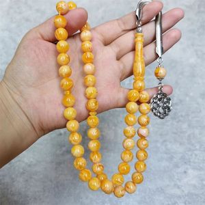 COLLIERS PERLES DE PRIÈRE MUSULMAN TASBIH ROSAIRE MUSULMAN PRIÈRE Perles Perles de prière musulmane Islamique Tasbih Résine - Product Image 2