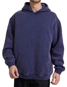 เสื้อฮู้ดผ้าขนแกะมีฮู้ดสำหรับผู้ชายผ้าคอตตอนผสมอบอุ่นใส่สบายใส่สบายใส่สบายใส่ในฤดูหนาว - Product Image 1