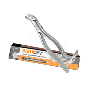 Forceps d'extraction 151SK de type américain pour enfants, pour dents et racines inférieures, en acier inoxydable allemand de qualité chirurgicale - Product Image 5
