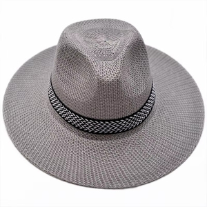 Sombrero de Paja Personalizado para Adultos, Promocional, para Verano, Playa, Aire Libre, Unisex, de Secado Rápido, Transpirable, Ajustable, con Logotipo Personalizado - Product Image 4