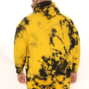 Vente en gros de survêtements d'hiver 100% coton élégants pour hommes, ensembles de tissus 300g légers et respirants avec logo personnalisé et conception solide - Product Image 5