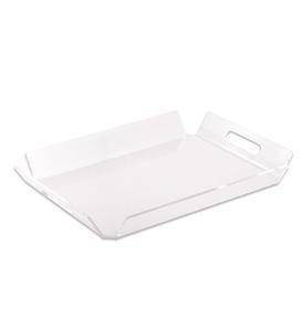 ถาดเสิร์ฟอะคริลิคสีเขียวดีไซน์สวยถาดอะคริลิคขนาดสั่งทำได้ - Product Image 3