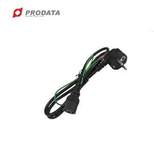 Kualitas Baik Yeuropean Adaptor Daya Standar Kabel 3 Pin Timbal untuk Kios