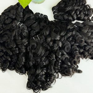 Lots de Cheveux Humains Bruts Cambodgiens Ondulés Effet Rebondissant, Cheveux Vierges Noirs Naturels en Gros pour Fournisseurs de Cheveux - Product Image 6