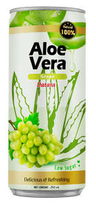 Bebida de Aloe Vera en Lata de 250 ml con Jugo de Uva Verde, Bebida Refrescante, Fabricación OEM ODM desde Vietnam, ¡DE APROBAR! - Product Image 5