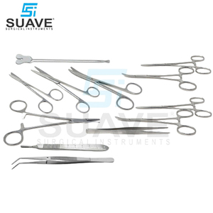 Le meilleur matériel de haute qualité utilise un nouvel ensemble d'instruments de chirurgie plastique avec impression de logo personnalisé par SUAVE SURGICAL INSTRUMENTS - Product Image 3