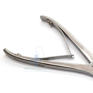 Fórceps quirúrgico para morder huesos Instrumentos de acero inoxidable de doble acción Fórceps médicos para morder huesos - Product Image 6