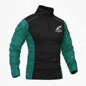 T-shirt de compression à manches longues à faible MOQ, personnalisez votre propre logo, t-shirt de compression pour hommes en vente - Product Image 1