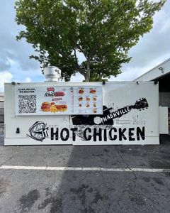 Nuevo camión de comida de cocina móvil de remolque de furgoneta de carga cerrada de acero galvanizado para restaurantes a la venta en EE. UU. - Product Image 3