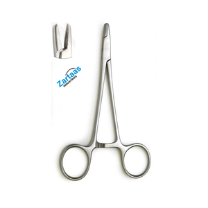 ที่ใส่เข็ม derf สแตนเลสที่มีคุณภาพสูงปากหยักตรงเครื่องมือผ่าตัด12เซนติเมตร - Product Image 5