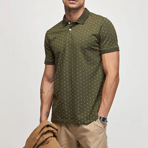 La mejor oferta, Polo cómodo para hombre, Polo de secado rápido para hombre, Polo transpirable de algodón y poliéster para hombre - Product Image 2