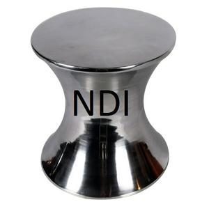 Table basse en acier inoxydable au style unique, finition argentée brillante, pour la décoration de restaurants et de maisons, à prix raisonnable - Product Image 1