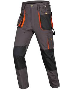Pantalon de travail unisexe robuste, pantalon cargo multipoches, genoux renforcés, respirant, pantalon uniforme pour la construction et les travaux en extérieur - Product Image 2