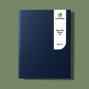 Soennecken Oeco <b>File</b> <b>Folder</b> <b>A4</b> 80mm Dark Blue - Product Image 3