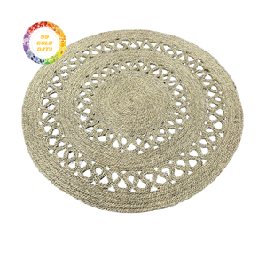 Alfombra de algas marinas Natural Origen de Vietnam alfombra decorativa de Material tejido a mano para sala de estar o piso de dormitorio - Product Image 5