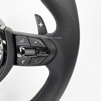 Volant chauffant en cuir personnalisé série f m Sport pour BMW E81 E87 E82 E88 E30 E36 E46 E34 E39 E60 E61E63