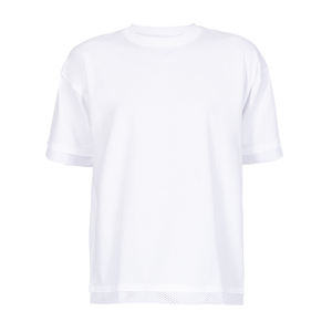 T-shirt noir surdimensionné pour hommes, t-shirts grande taille, t-shirts amples avec impression personnalisée, t-shirts brodés - Product Image 5