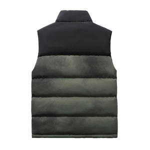 Chaleco de hombre, chaleco ligero personalizado, chaqueta sin mangas plegable de burbujas cálidas, chaleco acolchado de invierno de talla grande para hombre - Product Image 2