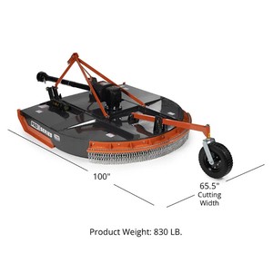 Cortadora Rotativa de 5 Pies de la Serie PRO, Máquina de Corte Agrícola de Alta Resistencia - Product Image 6