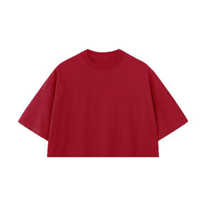 Camiseta de Manga Media con Cuello Redondo y Bordado para Mujer, Talla Grande, 100% Algodón Orgánico, Transpirable, Ecológica, Casual, con Relieve - Product Image 2