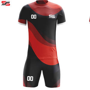 Vente en gros Ensemble complet Uniforme de football Maillot de football vert Uniforme de football vierge - Product Image 1