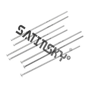 Escariadores manuales de perfil bajo para la preparación del fémur, 7 mm y 223 mm, acero inoxidable, certificación CE, calidad premium - Product Image 2