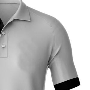 100% coton biologique hommes personnalisé pour polos été doux Piqué T-Shirt broderie Logo haute qualité respirant décontracté - Product Image 5