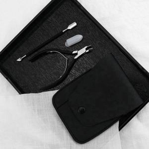 Pince à ongles à cuticules en acier inoxydable argenté professionnel lames de précision tranchantes ouverture large de la mâchoire pour les ongles des doigts compétitifs - Product Image 1