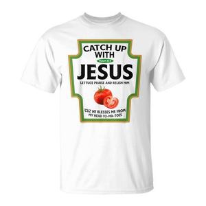 Maglietta Promozionale Christian Catch up with Jesus - Product Image 1