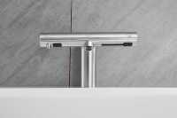 Tetch Kuaierte Distributeur de savon 3 en 1 (lavage, séchage, distributeur de savon) en acier inoxydable SS304, robinet de lavabo commercial à capteur intelligent automatique et sèche-mains