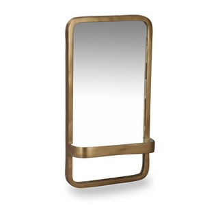 Espejo Decorativo de Pared y Mesa de Metal Hecho a Mano de Alta Calidad y Lujo, Moderno para Sala de Estar, Dormitorio y Oficina, para Uso en Hoteles - Product Image 5