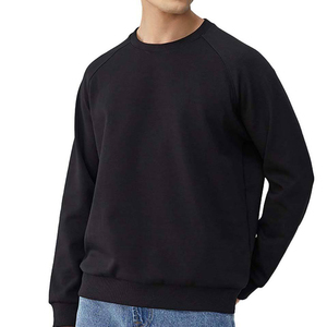 Unisex Full Sleeve Crewneck Sweatshirt Custom Logo Embroidery Digital Beaded <b>100</b>% Cotton Summer Collection Reglan Sleeves - Product Image 1