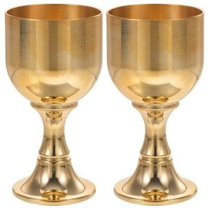 Verre à vin en métal unique et luxueux personnalisé pour le culte et l'église, et les boissons comme des verres à champagne ou des verres à vodka - Product Image 3