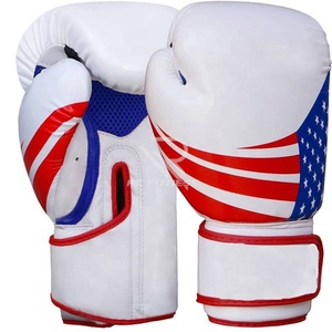 Gants de boxe MMA en cuir véritable personnalisés avec fermeture auto-agrippante et impression par sublimation pour le grappling et l'entraînement au sac de frappe - Product Image 4