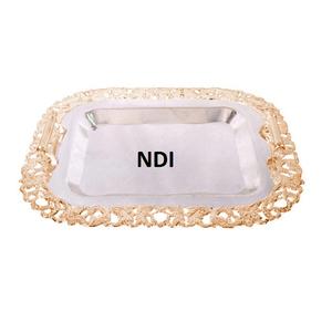 Bandeja de ratán decorativa hecha a mano, bandejas decorativas para servir de ratán, suministros para restaurante y Hotel, bandeja para servidor de alimentos - Product Image 3