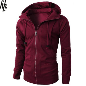 Sudadera térmica con cremallera para hombre, sudaderas con capucha para hombre, sudaderas con capucha informales para hombre con bolsillo, sudadera de manga larga con cremallera completa, chaqueta deportiva para gimnasio - Product Image 4