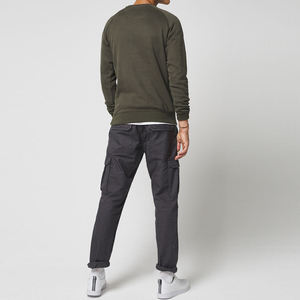 100% coton à manches longues multicolore sweat pour hommes saison d'hiver Logo personnalisé taille 6XL avec motif 3D coton mélangé - Product Image 2