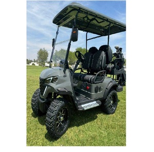 Cheap High Performance 4 Seater Electric <b>Golf</b> Carts with Lithium Battery and Fuel Option Durable Utility Vehicle for Resorts - Product Image 3