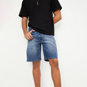 Nardon กางเกงขาสั้นผ้ายีนส์สำหรับผู้ชายกางเกงขาสั้นผ้าเดนิมสำหรับผู้ชายดีไซน์ตามสั่งและรับโลโก้ได้ - Product Image 1