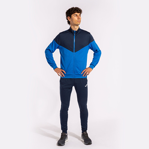 Ensemble de sweats à capuche bleus personnalisés en coton lourd, streetwear de luxe, logo en strass, ensemble de pantalons de survêtement et de sweat à capuche pour hommes, sweat à capuche en strass - Product Image 2