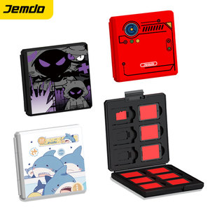 Jemdo Card scatola di immagazzinaggio per interruttore <span class=keywords><strong>Nintendo</strong></span> 12 cartucce e 12 schede <span class=keywords><strong>SD</strong></span> megnetiche gioco aperto cartuccia scatola di carte - Product Image 4